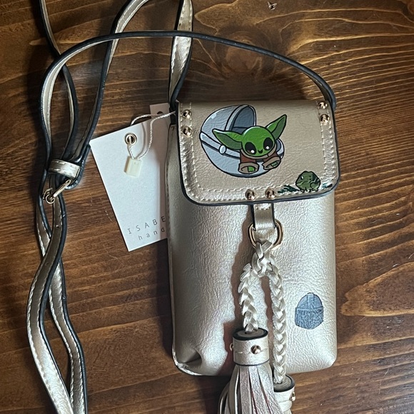 Handbags - HAND PAINTED Original small Crossbody bag with Tassels!!!